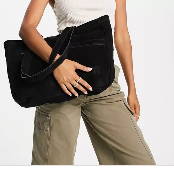URBANCODE Handbags - URBANCODE SUEDE TOTE BAG